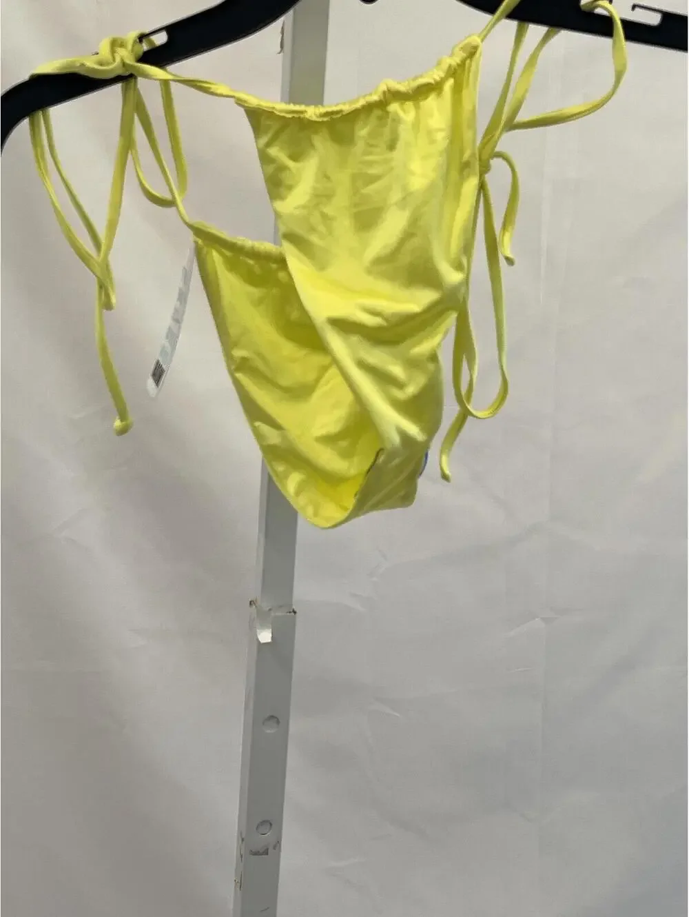 Frankies bikinis Tia Satin String Bikini Bottom